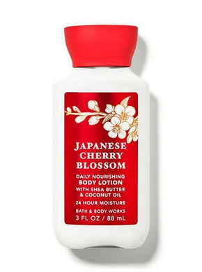 Bath & Body Works JAPANESE CHERRY BLOSSOM Travel Size Daily Nourishing Body Lotion for Women 88ML
