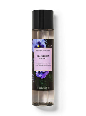 Bath & Body Works BLACKBERRY & BASIL Fine Fragrance Mist for Women 236ML